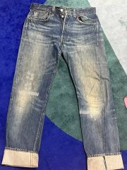 スピード発送】サムライジーンズサスペンダーカスタムデニム 24oz