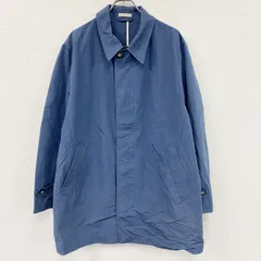Edie Bauer　エディーバウアー　PERUVIAN PIMA COTTON　フルボタンジャケット　青　ブルー　Lサイズ　古着のサムネイル