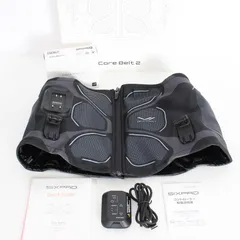 【美品】MTG SIXPAD Core Belt 2 SE-CB-03B-M ブラック Mサイズ シックスパッド コアベルト 本体のサムネイル