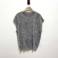 Lサイズ ディオール ジャカード ニット ベストのサムネイル