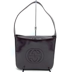 ✨美品✨GUCCI GG ショルダーバッグ ハンド バケツ型 レザー ロゴ 巾着