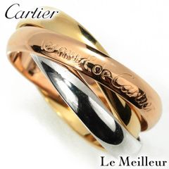 【新品仕上済】 Cartier トリニティ イエローゴールド K18YG リング 11号 レディース 返品OK