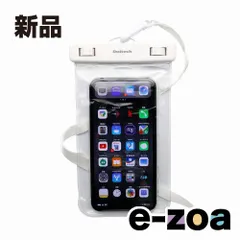 Owltech  オウルテック IPX8取得 ネックストラップ付属スマートフォン防水ケース ホワイト OWLWPCSP15WH (2482442)のサムネイル