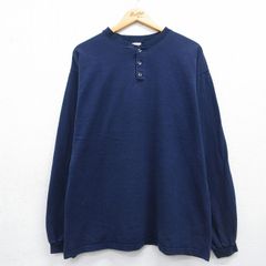 A.PRESSE ネイビー ヘンリーネック長袖カットソー - メルカリ
