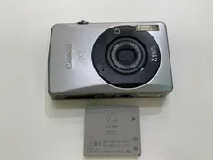 【豊】Canon  キャノン IXY Digital90 イクシー デジタル90 PC1227 バッテリー付 動作未確認 バッテリーカバー破損【1501CK】F04のサムネイル