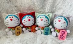 ドラえもん 猫耳 招きドラえもん サクラサク ソーラーフィギュア レア