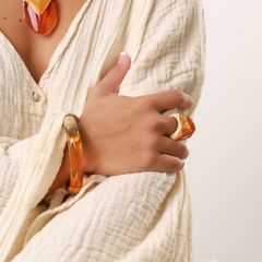 ANNUUM×MOONLIT Gleam silk gold magnet - メルカリ