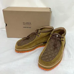 MONCLER × CLARKS (43) wallabee スエードワラビーシューズ モンクレール クラークス CN27cm US10M  K5-171のサムネイル