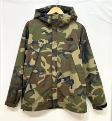 THE NORTH FACE (M) NP61845 迷彩 ナイロンジャケット ノベルティスクープジャケット カモフラ ノースフェイス　K5-172