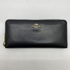 COACH コーチ ラウンドファスナー長財布 黒 F52372 - メルカリ