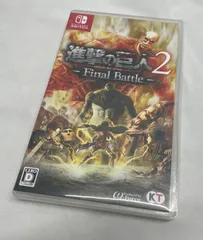 ◇ Switch ゲームソフト 進撃の巨人2 -Final Battle- 【起動確認済み】【キズ汚れあり】 スイッチ ゲーム / 中古 060804のサムネイル