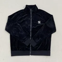 XL MLB ベルベット ハイネック トレーナー ジップアップ 0602のサムネイル