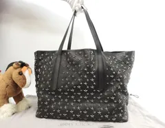 ジミーチュウ ピムリコ スタースタッズ レザー黒 メンズトートバッグ 美品@ 54のサムネイル
