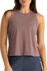 フリー フライ レディース トップス タンクトップ Free Fly Womens Elevate Lightweightank Fig
