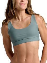 Free Fly Women's Wavebound Scoop Bikini Swim Top Stormy Sea