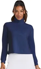 バッドバーディー レディース アウター ジャケット・ブルゾン Bad Birdie Womens At Ease Golf 14 Zip Dark Navy ネイビー