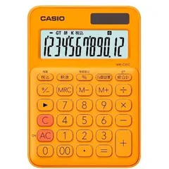 【新品未使用】【未開梱】カシオ　CASIO カラフル電卓(12桁) MW-C20C-RG-N オレンジのサムネイル