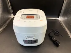 🔶 アイリスオーヤマ 3合炊き ジャー炊飯器 KS-RC21M05-W 2022年製 ホワイトのサムネイル