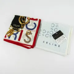 セリーヌ ハンカチ・ハンドタオル 2点セット 未使用有 トリオンフなど ブランド まとめて レディース CELINE 【中古】のサムネイル
