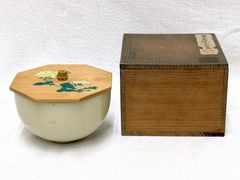 kodokichiさま専用】井上萬二作「白磁香炉」共箱 人間国宝 香道具