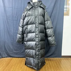 T【値下げ交渉可能】PUMA プーマ ロングダウンコート ベンチコート ブラック ダウン90% フットサル サッカー メンズのサムネイル