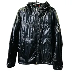 【yu/5.24/40】MONCLER/モンクレール GENIUS ジーニアス1952 LAFOND ラフォンド ライトダウン シャイニーブラック999 サイズ1のサムネイル