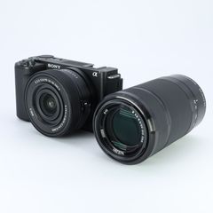 α6400 ダブルズームレンズキット＋50mm単焦点レンズ＋SDカード＋ケース