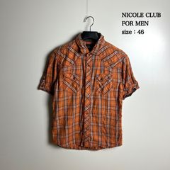 NICOLE CLUB FOR MEN shirts Y2K 00s opium - メルカリ