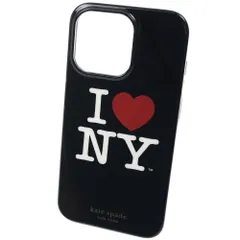 ケイトスペード スマホケース スマホカバー iPhone 13 Pro 用 KATE SPADE I HEART NY PRINTED TPU PHONE CASE 13 PRO 対応 RESIN BLACK MULTI K6133 001のサムネイル