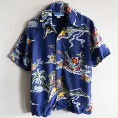 【雰囲気抜群/70s】Ocean Pacific Sunwear【オープンカラー 総柄 シャツ】L オーシャンパシフィック 26060095のサムネイル