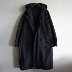 【90s/アーカイブ】Y's for men【フーデット ロング コート】M ブラック YOHJI YAMAMOTO ヨウジヤマモト ワイズフォーメン 26060006のサムネイル