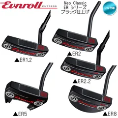 右用 EVNROLL イーブンロール ネオクラシック ( ER1.2 / ER2 / ER2.2 / ER5 / ER8 ) パター ブラック仕上げ US仕様 34インチ Neo Classic 新品 未使用のサムネイル