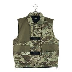 【美品】 REPRESENT / リプレゼント | Quilted Gillet キルティング ベスト | M | カモフラージュ | メンズ