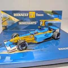 ルノーパッケージ 1/43 ミニチャンプス ルノーR23 フェルナンド・アロンソ 2003年 Minichamps Renault F1 Team R23 FernandoAlonso 2003  Modelcars Formula1  模型 ミニカーのサムネイル