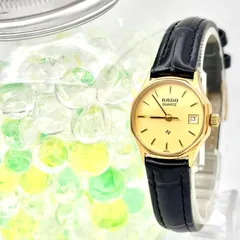 【新品電池】RADO ラドー レディース 腕時計 ゴールド デイト 111.5145.2 20790413 新品ベルトのサムネイル