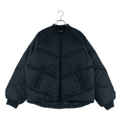 【新品】 REPRESENT / リプレゼント | DOWN BOMBER JACKET / ダウン ボンバージャケット | M | ブラック | メンズ