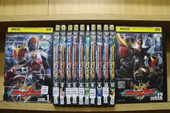DVD 가면 라이더 쿠우가 전 12 권 렌탈 낙하 케이스 없음 발송 ZEE390