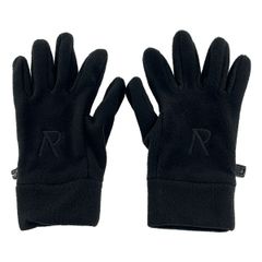 【新品】 REPRESENT / リプレゼント | INITIAL FLEECE GLOVES / イニシャル フリースグローブ | ブラック | メンズ