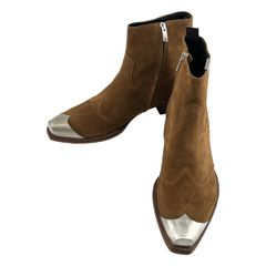 【美品】 REPRESENT / リプレゼント | WESTERN BOOT サイドジップ ウエスタンブーツ | 44 | ブラウン | メンズ