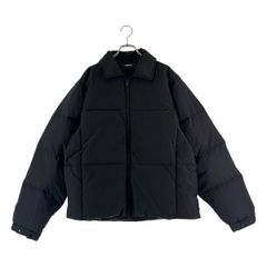 【新品】 REPRESENT / リプレゼント | COLLARED PUFFER JACKET / コラード ダウンジャケット | M | ブラック | メンズ