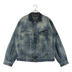 REPRESENT / リプレゼント | ヴィンテージ加工 デニムジャケット | M | インディゴ | メンズ