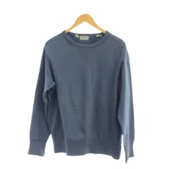 リーバイス ビンテージ クロージング LEVI'S VINTAGE CLOTHING トレーナー M 青 無地 ラウンドネック Vガゼット 長袖 /JPのサムネイル