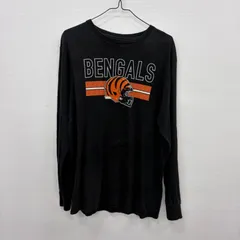 Y845 NFL TeamApparel ロンT L 黒 フロントプリント スポーツ チームアパレル エヌエフエル 古着卸 アメリカ仕入のサムネイル