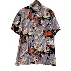 gakkin JACQUARD LOTUS LEAVES シャツ L 新品未使用 - メルカリ