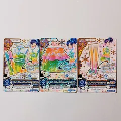 2014 3弾【コーデ セット】スノーフレークトップス スノーフレークスカート スノーフレークシューズ  霧矢あおい ／ アイカツ! Aikatsu!