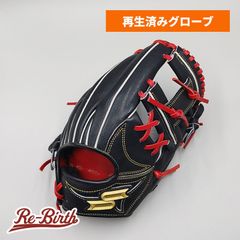 クリーニング済み 】 アシックス 軟式グローブ / 内野手用 型付け済み