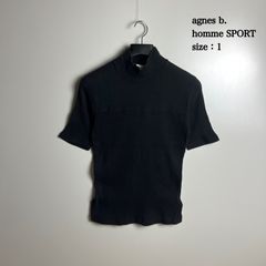 agnes b. homme SPORT 90s 00s france archive high neck Tee 1 S