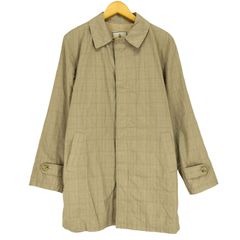 バラクータ BARACUTA BLUE LINE チェック柄 比翼ステンカラーコート
