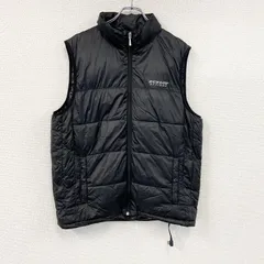 DUNLOP　ダンロップ　中綿ベスト　黒　ブラック　LLサイズ　古着のサムネイル