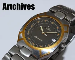 『VRW-1896』☆時計☆OMEGA (オメガ)☆シーマスター ポラリス☆グレー文字盤 メンズ クォーツ 稼働品☆のサムネイル